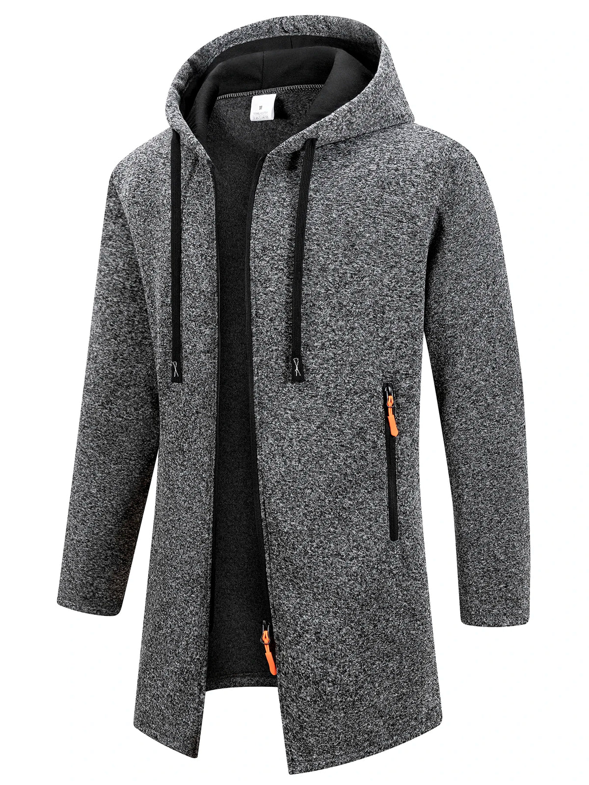 Neue Streetwear männer Langarm Sweatshirts für Männer Zipper Mit Kapuze Oversize Winter Warme Jacke Mantel Outdoor Trainingsanzug Männer