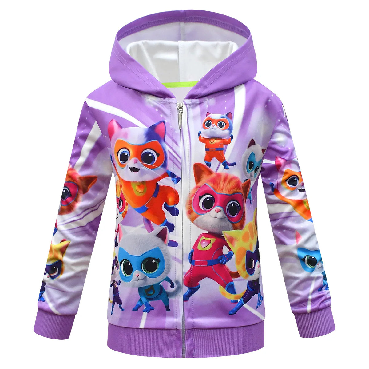 SuperKitties Kleidung Kinder Herbst Winter Jacke Baby Mädchen Mit Kapuze Mäntel Teen Jungen Zipper Oberbekleidung Kinder Casual Sport Jacken