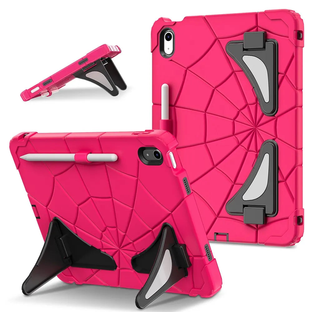 Für iPad 10. Generation 10,9 Zoll Hülle A2696 A2757 A2777 Silikon + PC Kinder Tablet Cover für iPad A16 2025 11 Zoll 11. Generation -Kein Stift