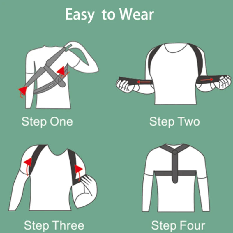Adjustable Posture Corrector for Back and Shoulder, Clavicle Spine Support to Shape Your Body, for Home, Office, Sports, Upper Back and Neck Brace