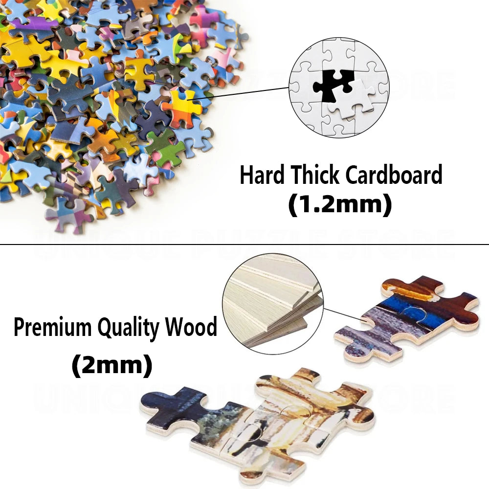 Dropshipping Individuelles Puzzle Personalisiertes Bildpuzzle DIY-Spielzeug für Kinder Jubiläum Festival Bestes Geschenk