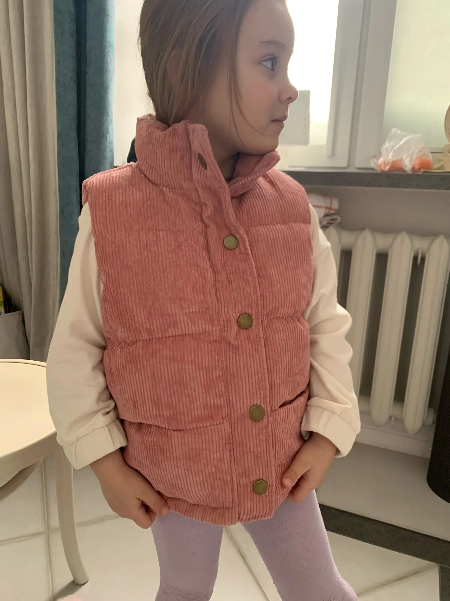 Herbst Mädchen warme Weste Winter Jungen verdicken Weste Kinder Oberbekleidung Baby Weste Kinder Teenager Baumwolle Jacken Weste für 3-10 Jahre