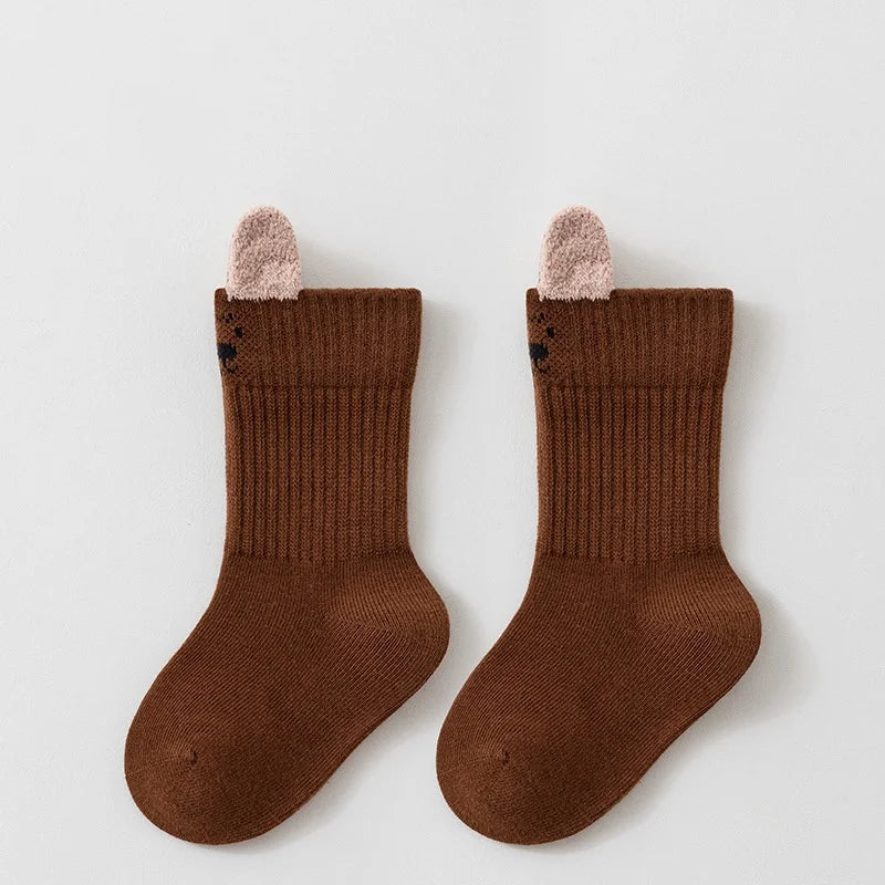 Nette Kinder Socken Für Mädchen Jungen Weiche Baumwolle Baby Kleinkind Junge Mädchen Socke Cartoon kinder Kurze Socken Herbst Winter 0-8Years Neue