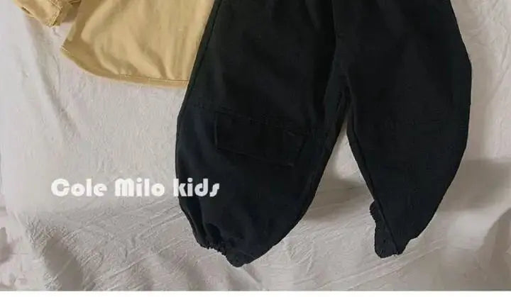 Herbst Winter Junge Mädchen Kinder solide lange Ärmel Bottom ing Shirt Kind lose T-Shirt Retro Baby Baumwolle Tops Kleinkind lässig T-Shirts