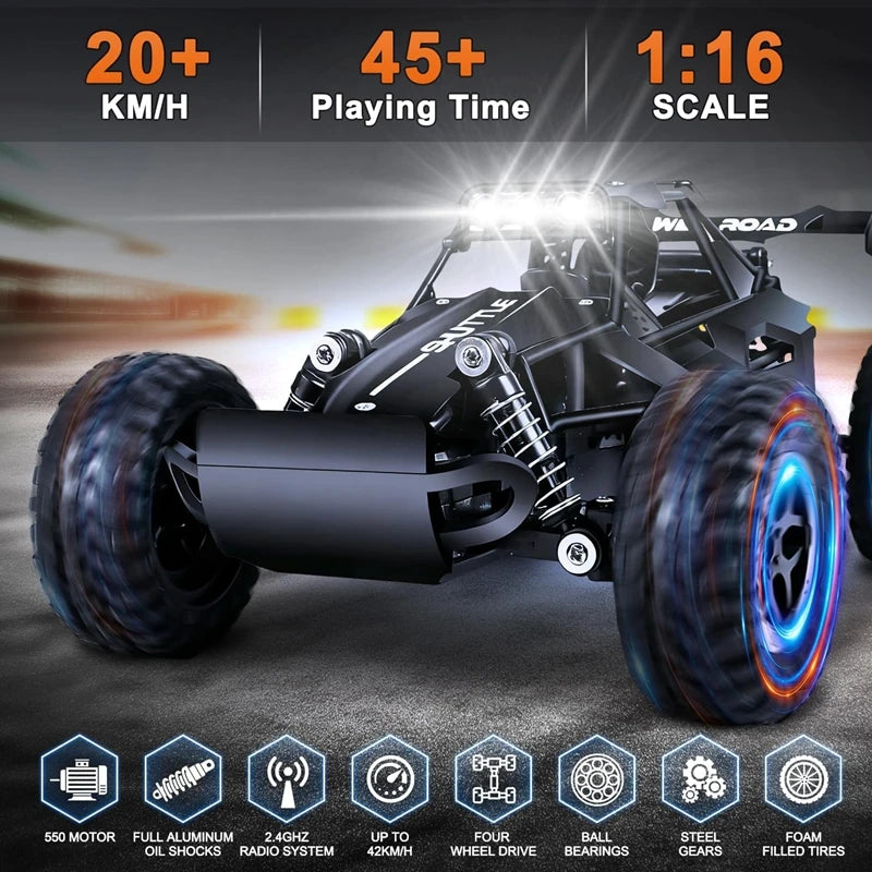 1:16 RC Auto Fernbedienung Autos 2WD Radio Buggy Lkw Drift Racing Klettern Geländewagen Outdoor Spielzeug für Junge Kind Kinder