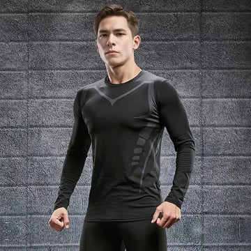 Männer T-shirt Männer Laufen Sport T Shirt Männer Kompression Fitness Tops T Quick DryTight Training Gym Sport Lauf Shirts