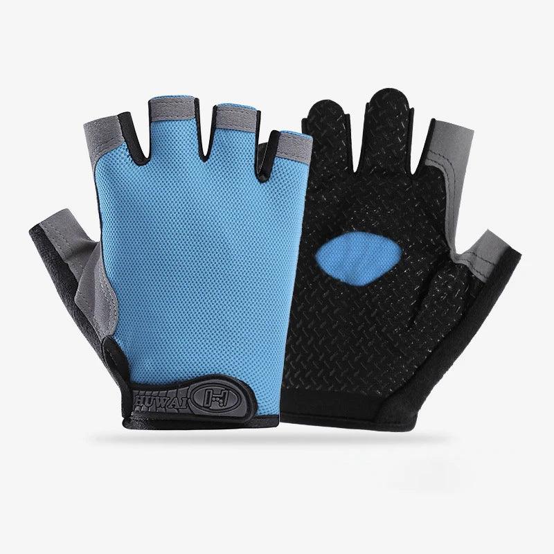 Männer Radfahren Fahrrad Handschuhe Halbe Finger Gym Handschuhe Frauen Handschuh Atmungsaktive Anti-slip Handschuh Fitness Sport Training Handschuhe