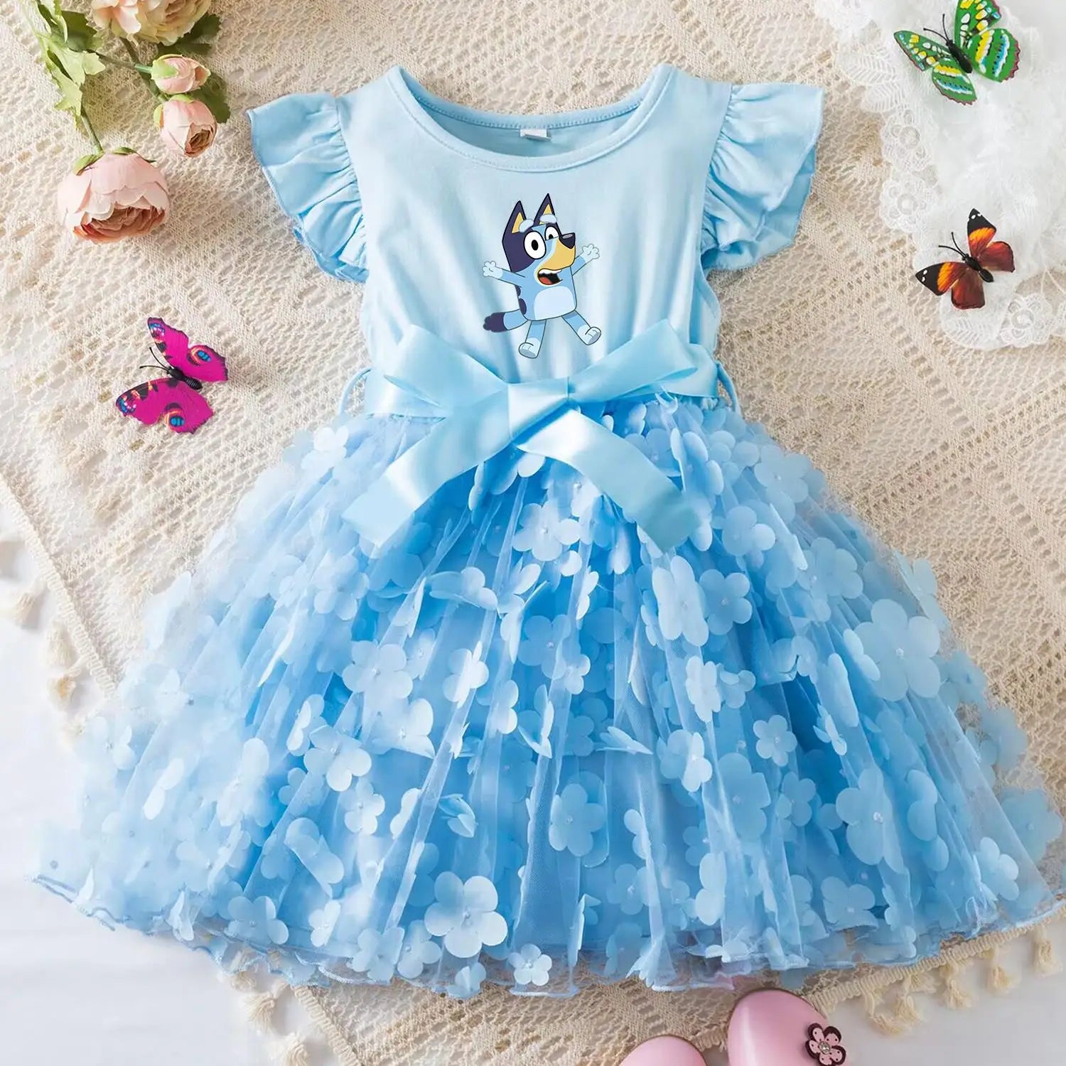 Bluey & Bingo Sommerkleid
