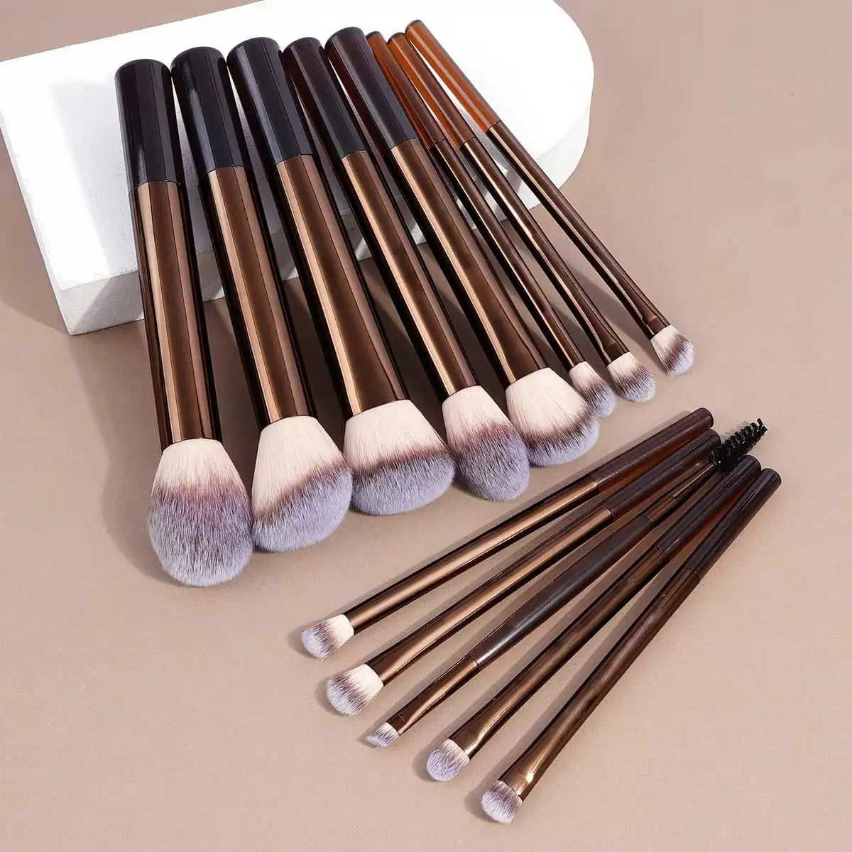 13PCS Make-Up Pinsel Set Foundation Concealer Pulver Lidschatten Rouge Pinsel Kabuki Blending Kosmetische Schönheit Werkzeug für Gesicht