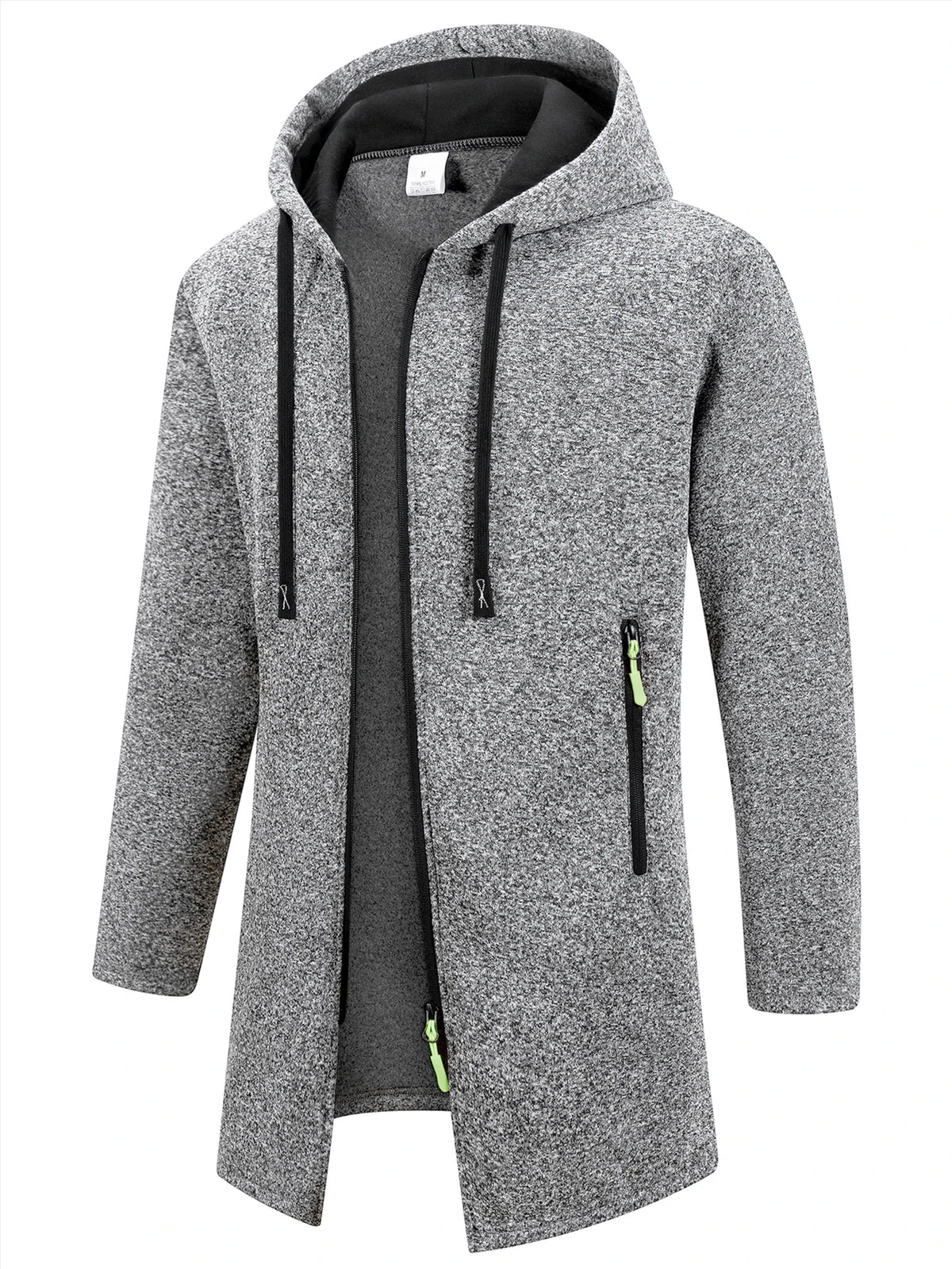 Neue Streetwear männer Langarm Sweatshirts für Männer Zipper Mit Kapuze Oversize Winter Warme Jacke Mantel Outdoor Trainingsanzug Männer