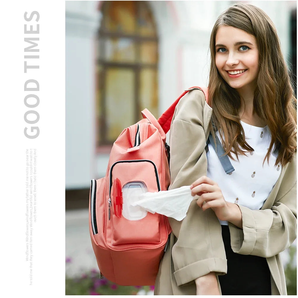 Insular Thermotasche für Kinderwagen und Babyflaschen, Babywindelrucksack, Mutterwindel, Reisetaschen, Babywindeln, Handtasche