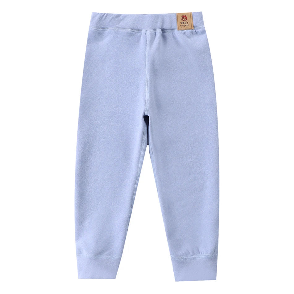 Kinder-Hosen mit Fleece-Futter für Teenager, Jungen und Mädchen, warme und gemütliche elastische Winterhosen, Kleidung, geeignet für Herbst und Winter