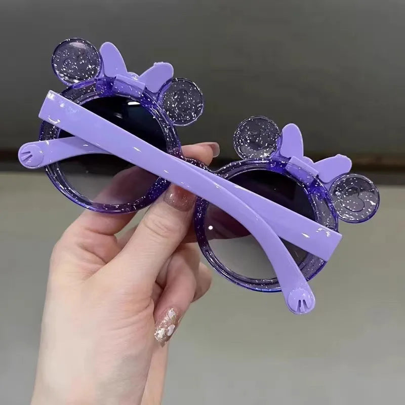 Cute Crystal Bow Kids Sunglasses