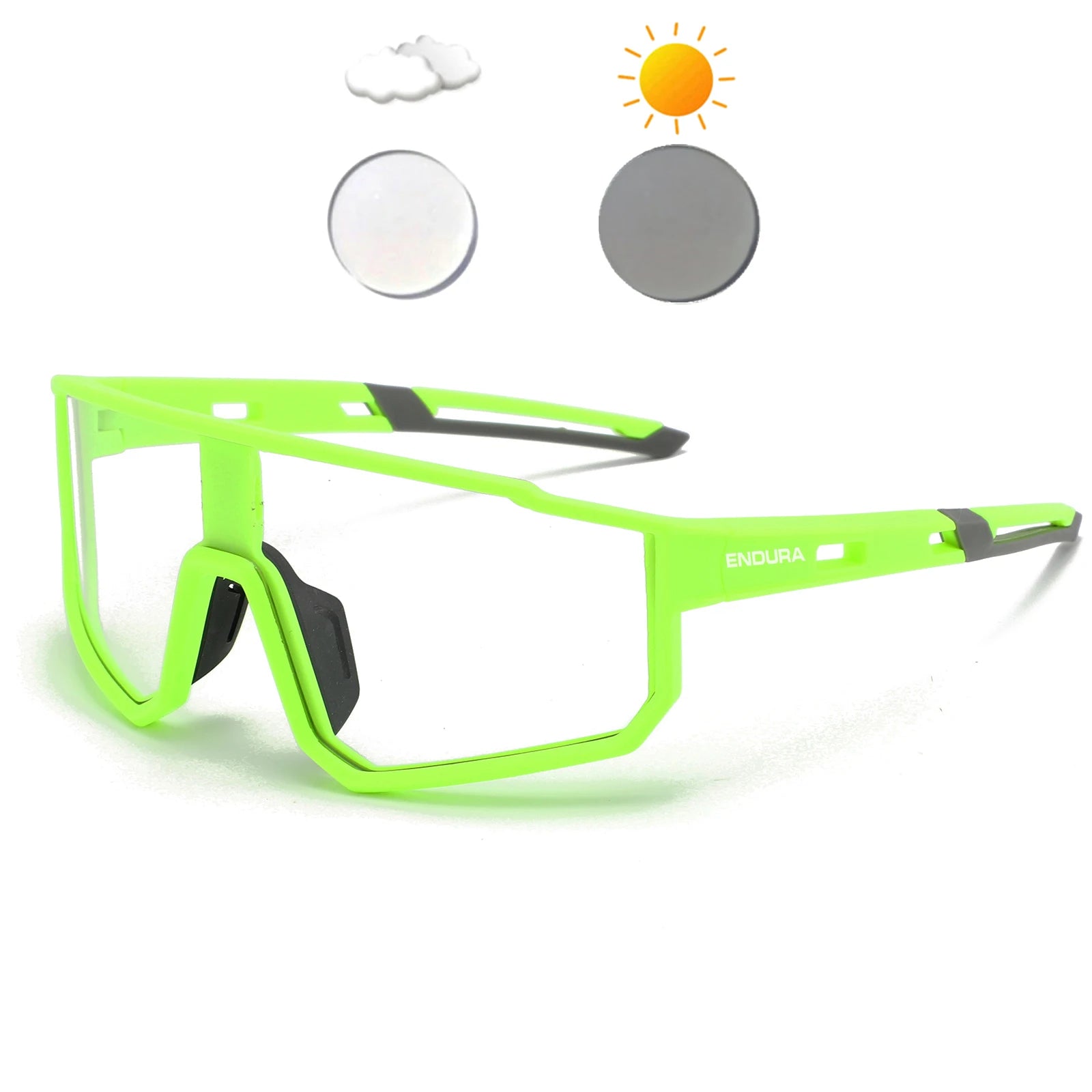 Photochrome Sonnenbrille MTB Herren Damen Fahrrad Angeln Laufen Sonnenbrillen Radsport Outdoor Eyewear Sportbrillen