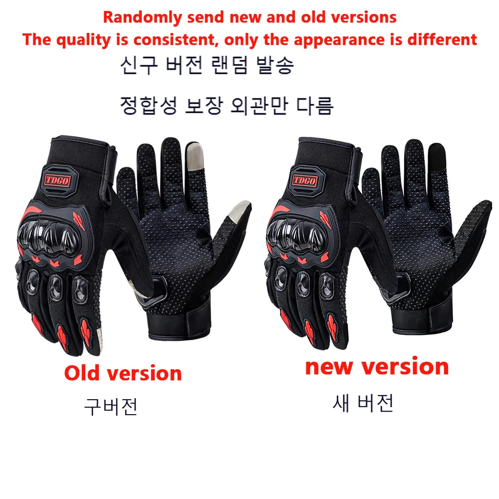 Sommer Motorrad Atmungsaktive Vollfinger Handschuhe Leder Schutzausrüstung Dirt Bike Sport Racing Reithandschuhe