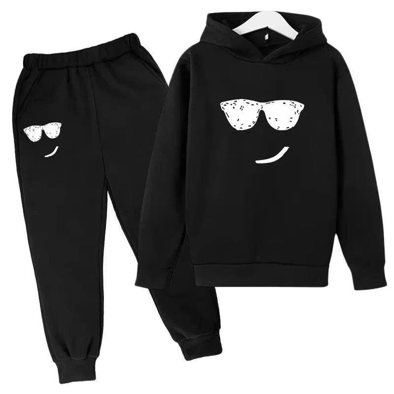 Designer-Kinderkleidung, Jungenkleidung für Kinder von 2 bis 12 Jahren, Herbstanzug für Mädchen, 2025, Mädchen-Set, lässige Loungewear