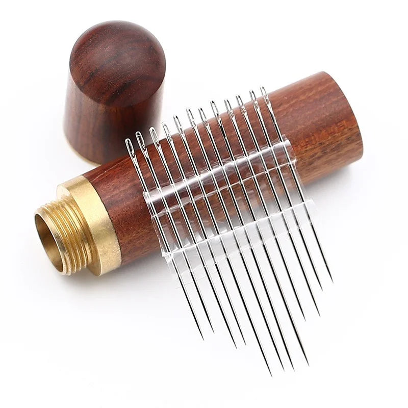 30 stücke Blind Nähen Nadel Ältere Edelstahl Schnelle Automatische Selbst-Einfädel Nadel Nähen Pins DIY Punch Nadel Einfädler