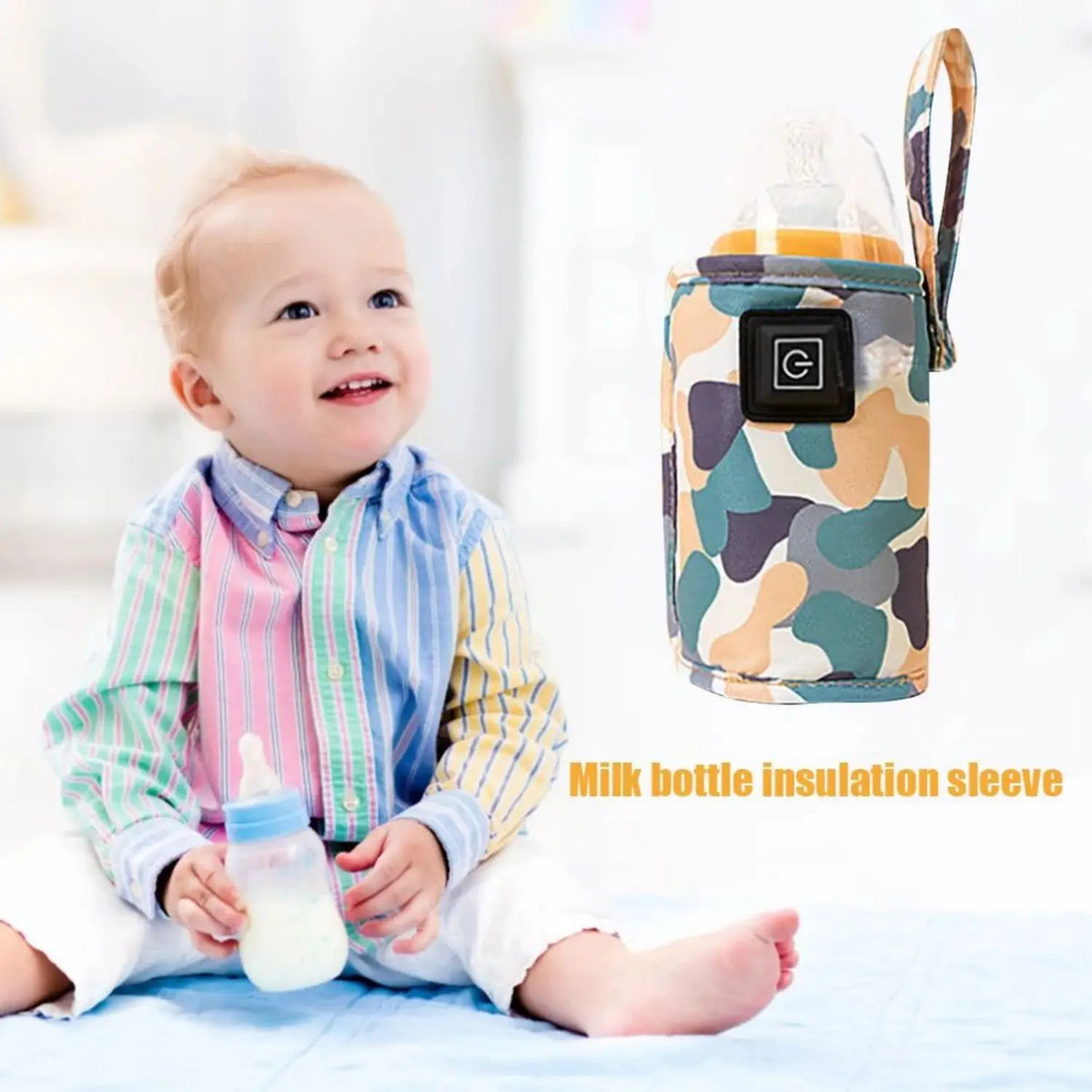 USB Milch Wasser Wärmer Reise Kinderwagen Isolierte Tasche Baby Still Flasche Heizung Sichere Kinder Liefert für Outdoor Winter