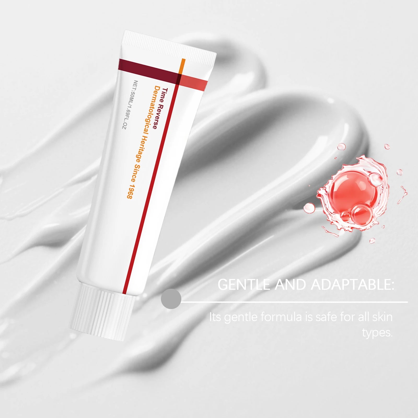 Centella Asiatica Time Reverse Cream Advanced Fast-Absorbing & Nourishing Cream Hydrates Firming Anti-Aging Face Cream Hautpflege