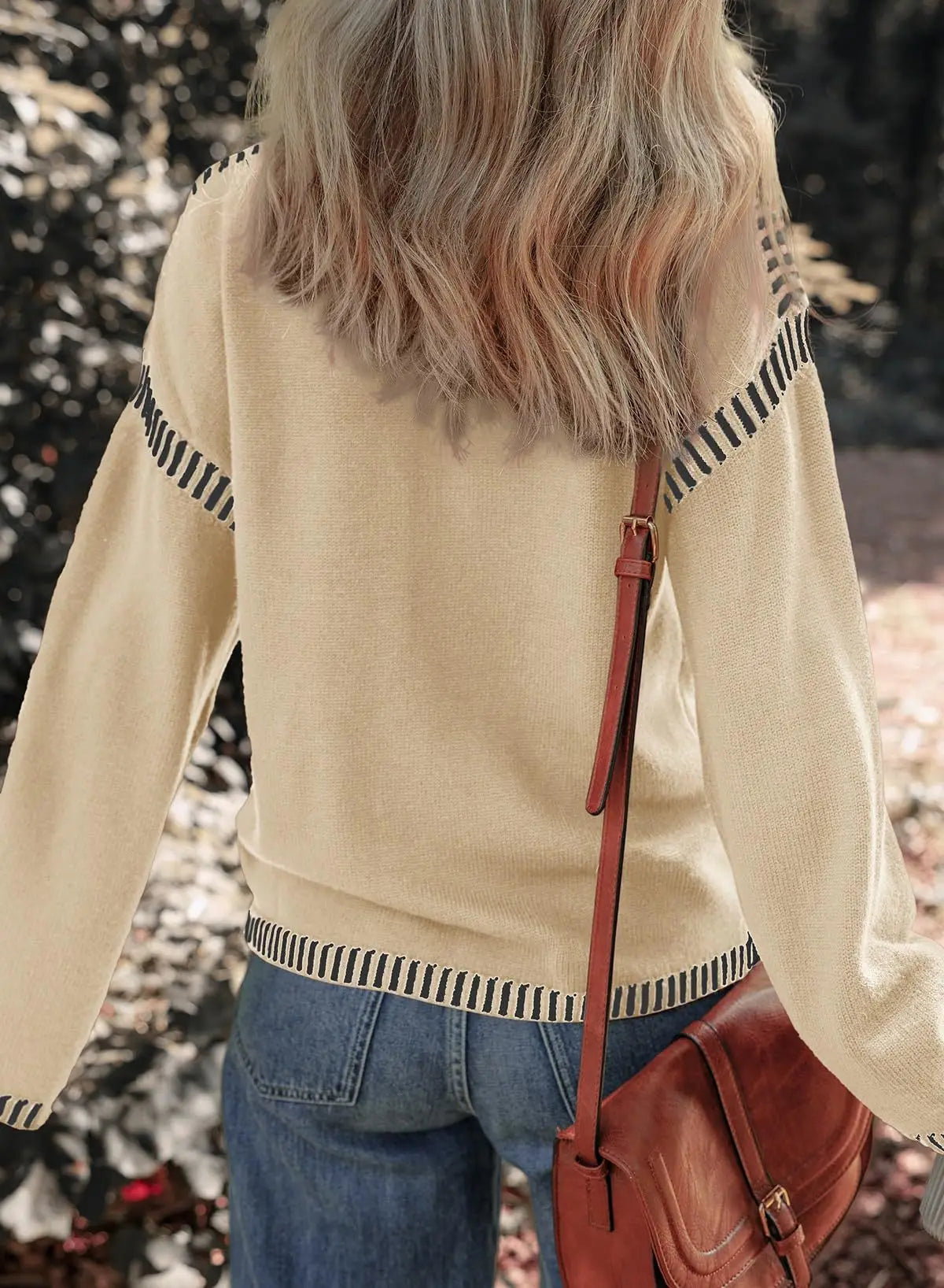 Strickwaren Damen Kleidung Sueter Roupas Femininas Damen Winter Strickpullover Rundhalsausschnitt Lose Lange Ärmel Herbst Mode 2025