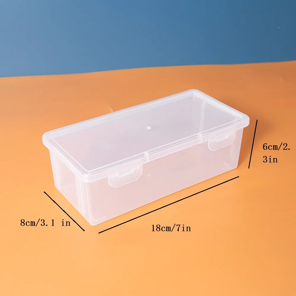 1 Stück durchscheinendes Federmäppchen, großes Fassungsvermögen, leicht, praktisch für Schulbedarf, Aufbewahrung, Stiftbox, Organizer-Box