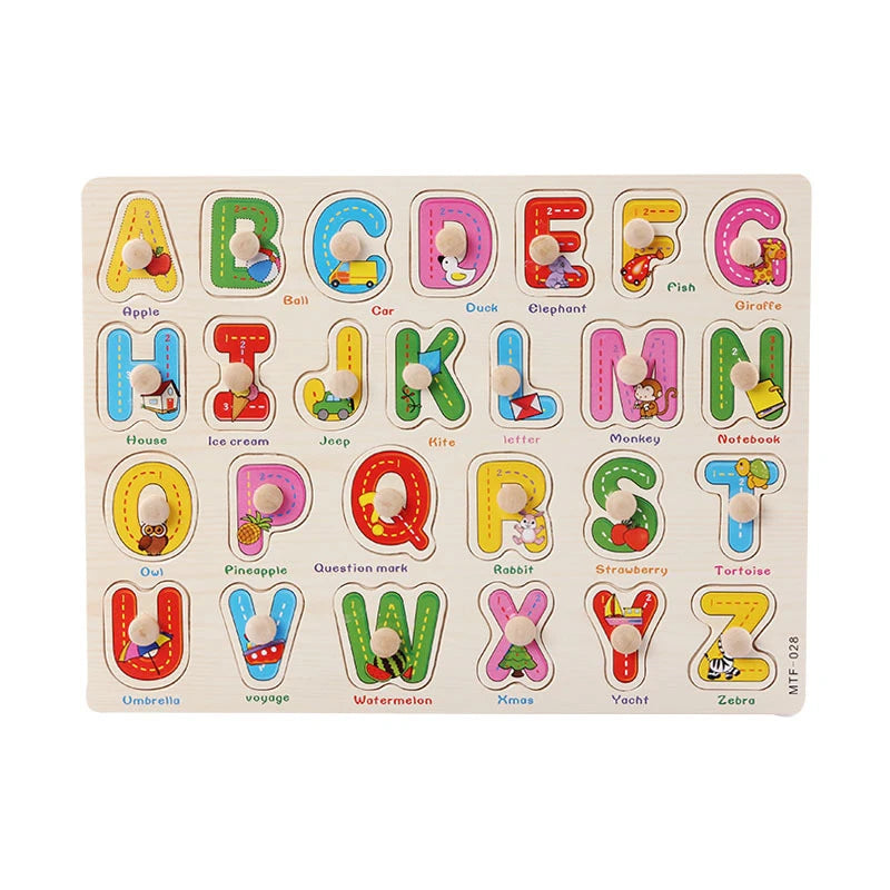 Montessori Wooden Puzzle Toy
