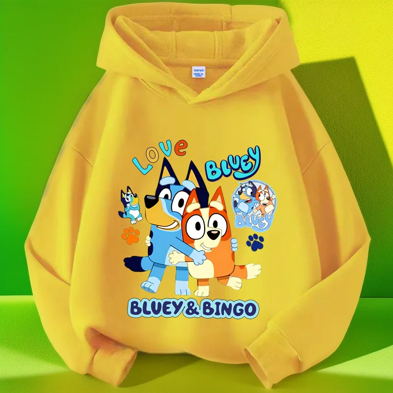 Bluey & Bingo Kapuzenpullover für Kinder