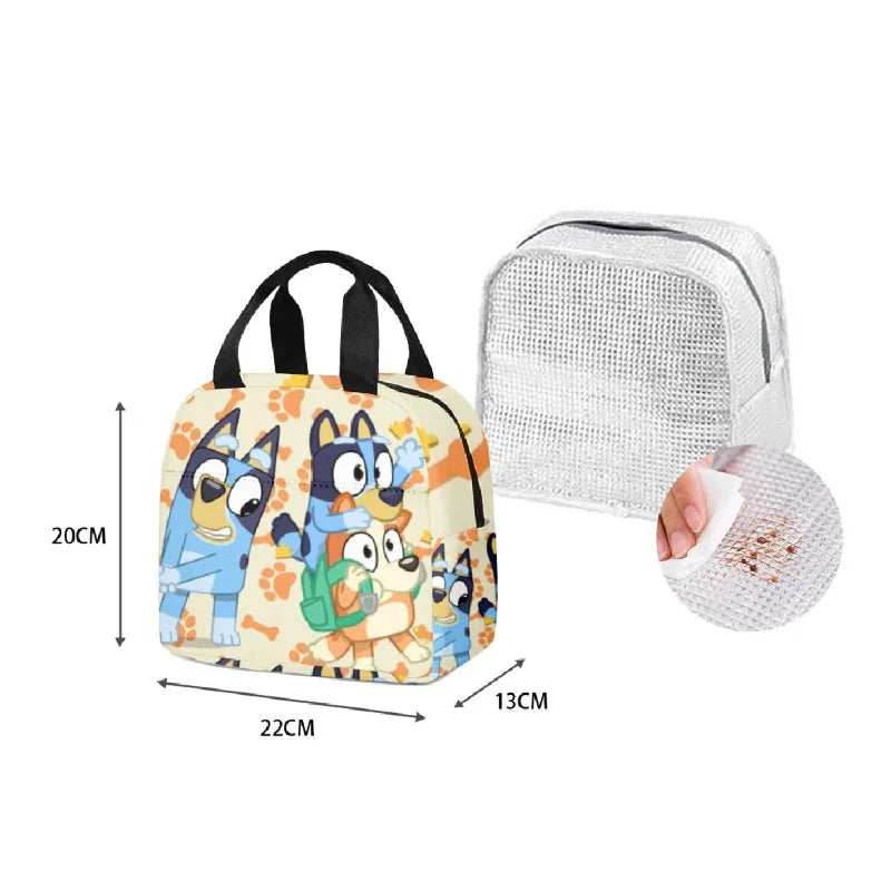 Bluey & Bingo Isolierte Lunchtasche