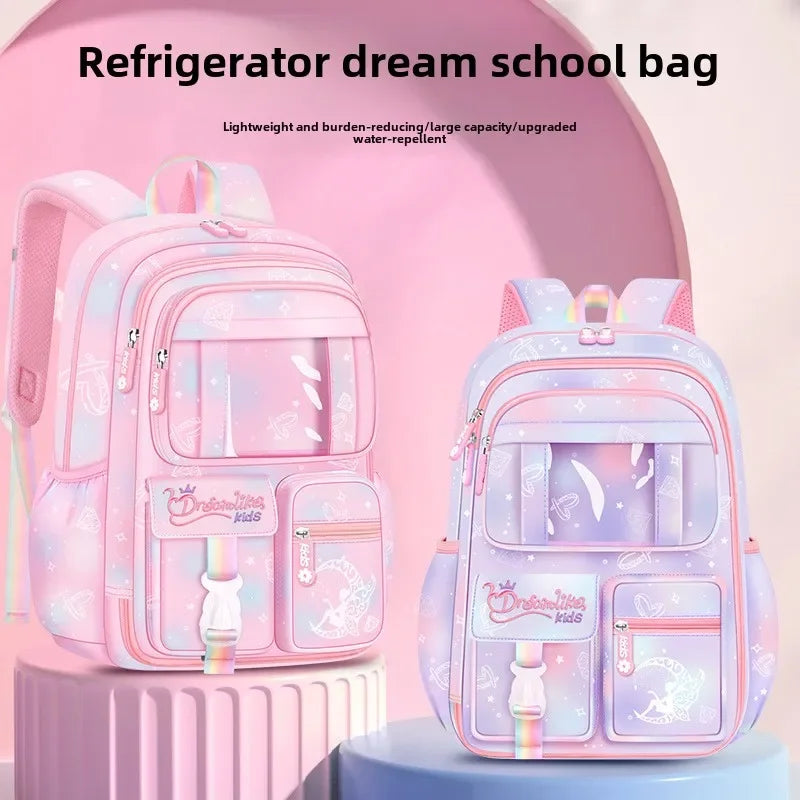 Pink Princess School Backpack