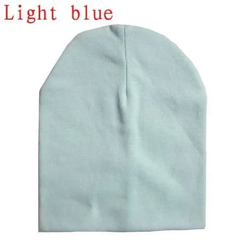 6M-3Y Baby Strickmütze und Schal Set Einfarbig Baumwolle Hip-Hop Beanie Warme Kleinkind-Mütze für Jungen Mädchen Frühling Herbst Winter