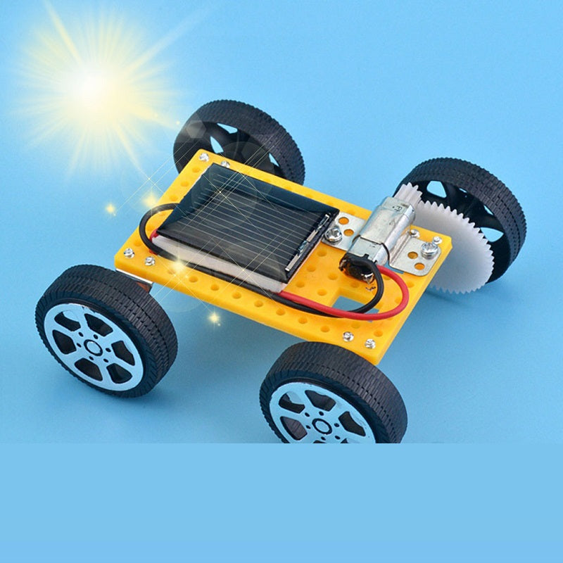 Solarauto-Spielzeug für Kinder, Mini-DIY-montiertes, energiebetriebenes Auto-Set, STEM-Lernspielzeug für Kinder, Kreativität, Geburtstagsgeschenk