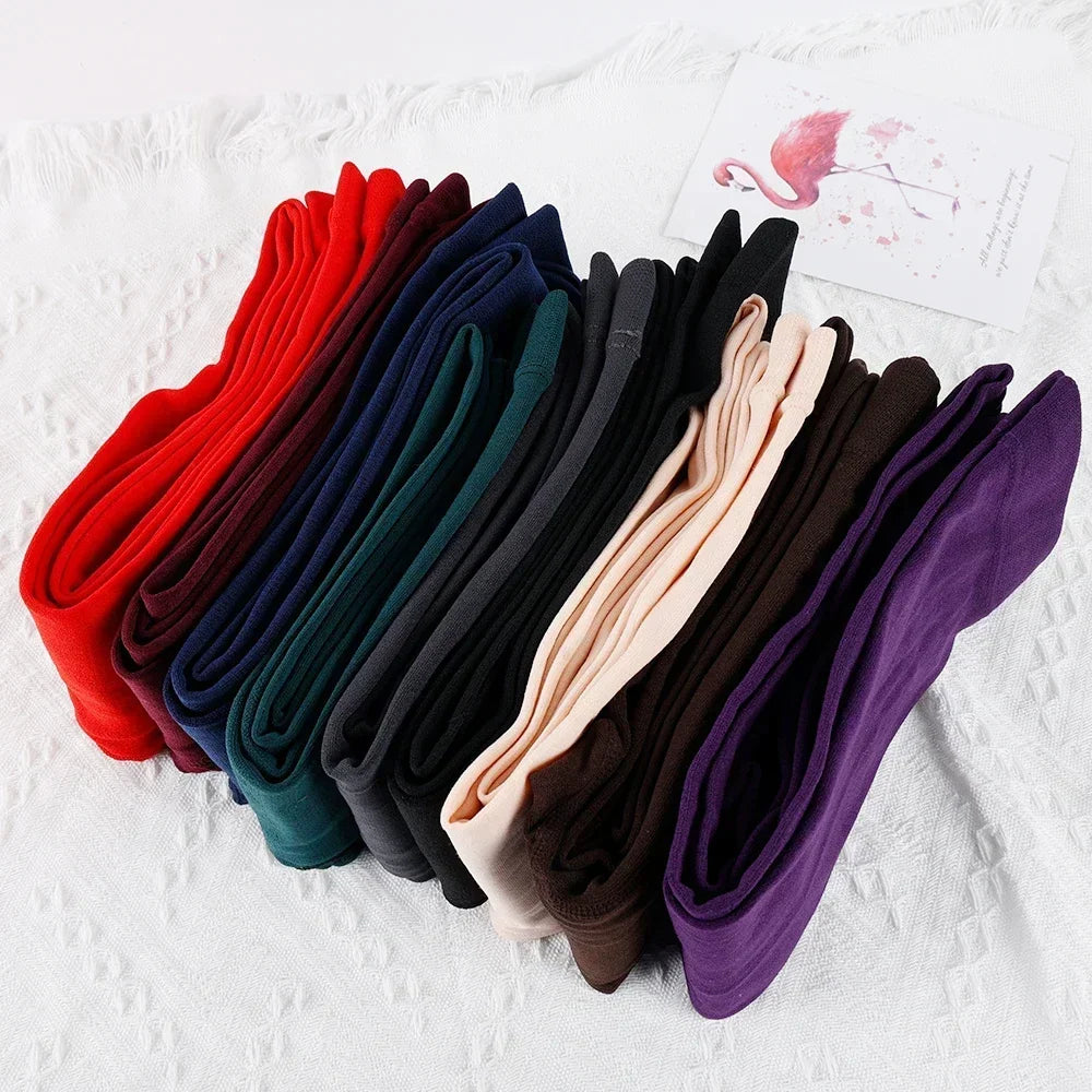 Thermo-Winterstrumpfhose für Damen, mit Fleece gefüttert, durchsichtige Samtstrumpfhose, dicke warme Leggings mit Plüsch-Innenschicht