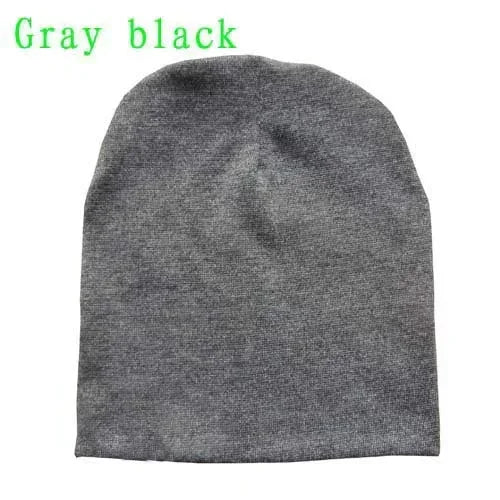 6M-3Y Baby Strickmütze und Schal Set Einfarbig Baumwolle Hip-Hop Beanie Warme Kleinkind-Mütze für Jungen Mädchen Frühling Herbst Winter