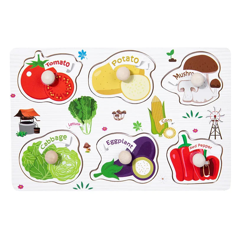 Montessori Wooden Puzzle Toy