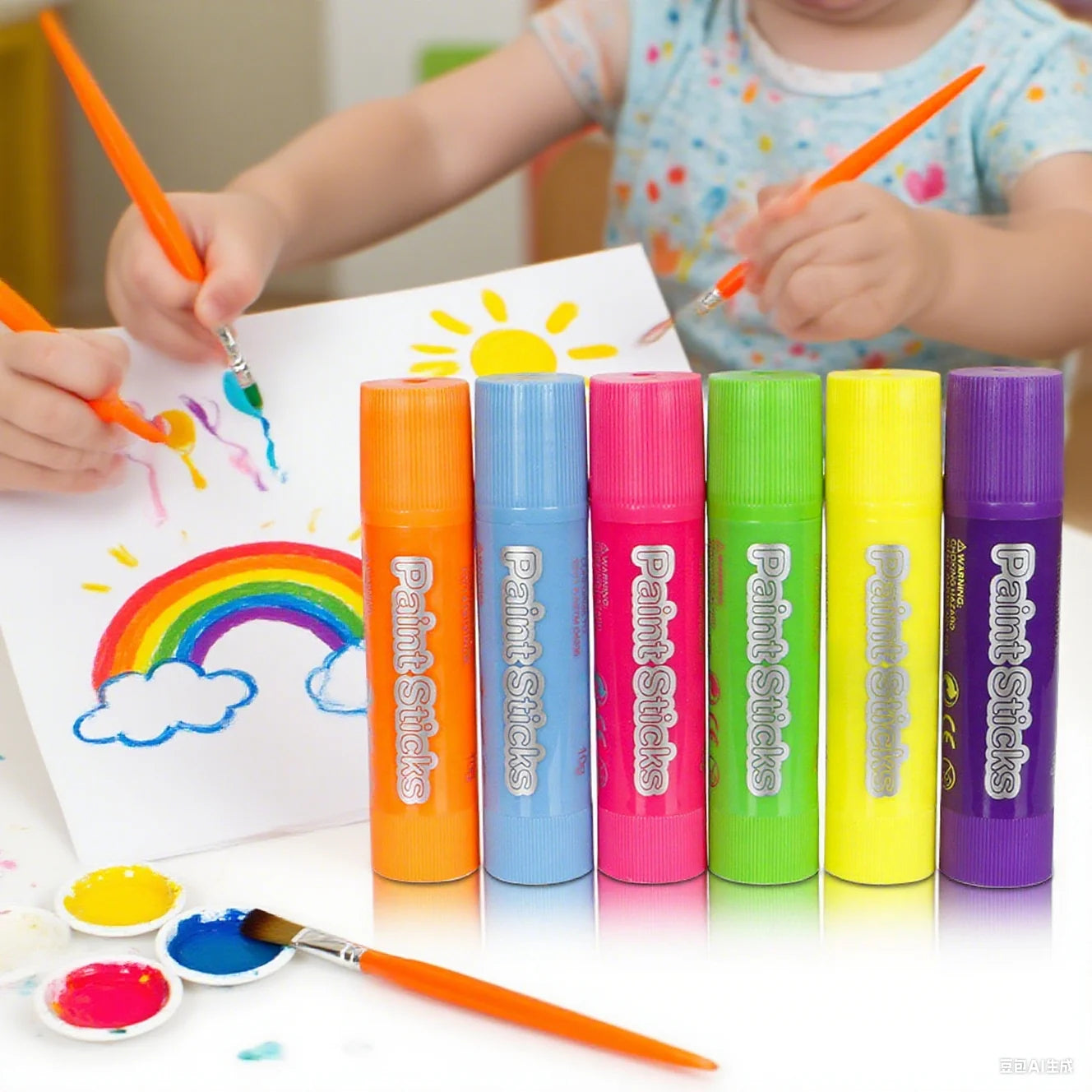 Ungiftiger Lackstift-Satz