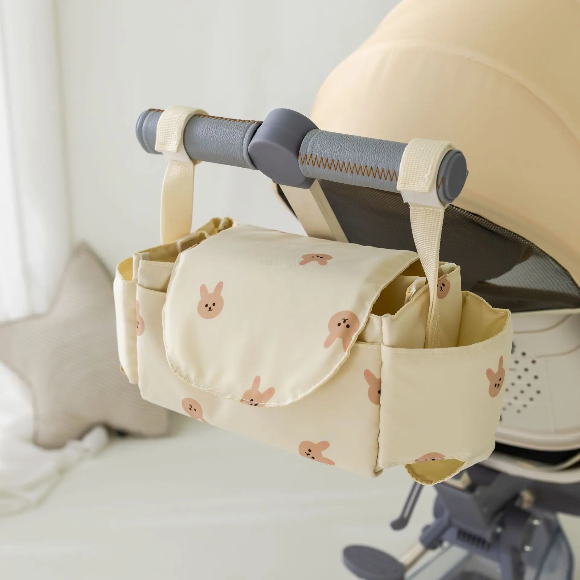 Baby Kinderwagen Tasche Kinderwagen Organizer Baby Zubehör Tasse Halter Neugeborenen Trolley Tragbare Reise Auto Taschen für Wagen Universal