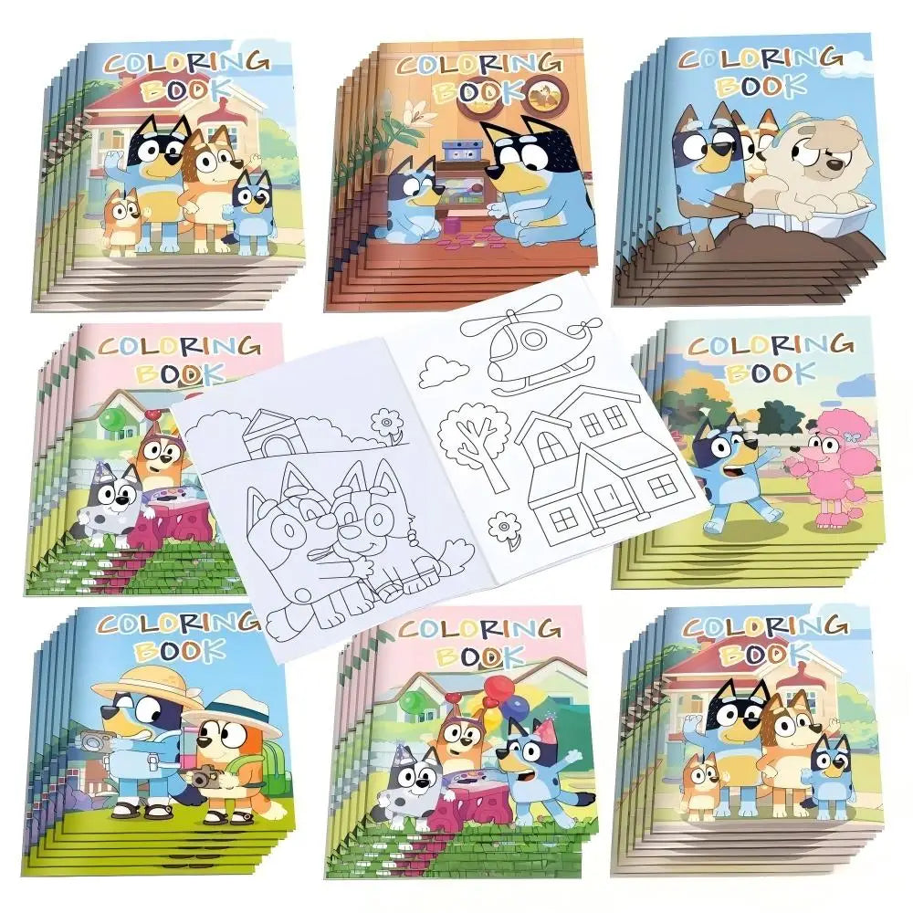 Bluey & Bingo Malbuch-Set