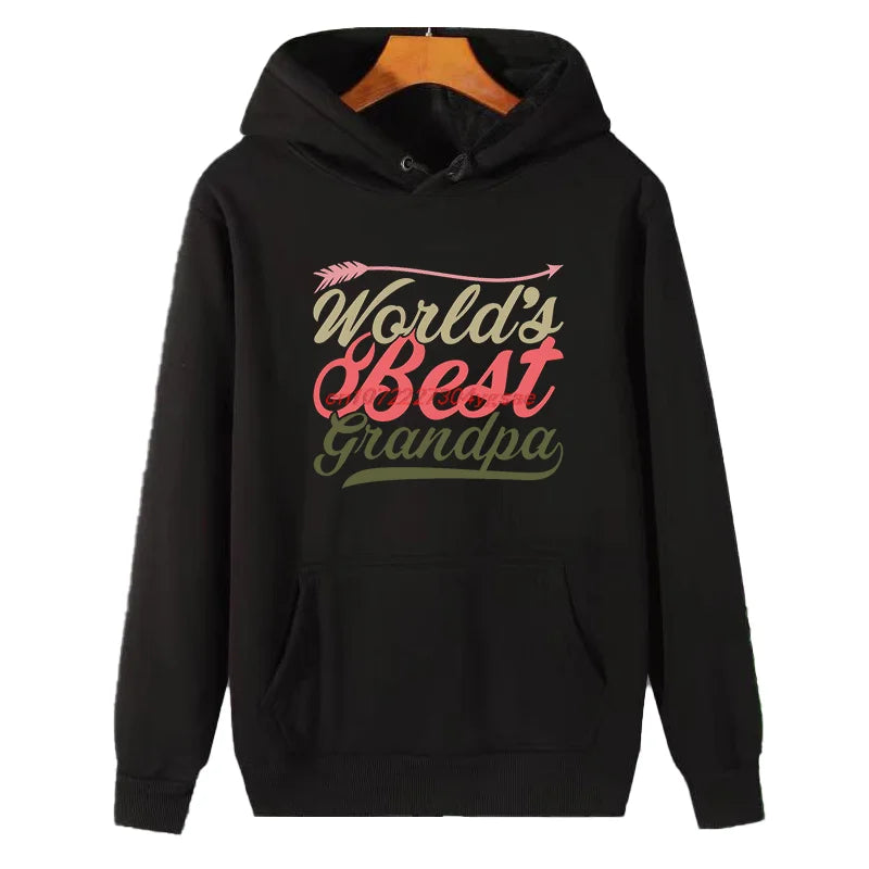Der beste Opa der Welt, lustige Opa-Geburtstagsgeschenke, Kapuzenpullover, neue Sweatshirts, dicker Pullover, Herren-Hoodie