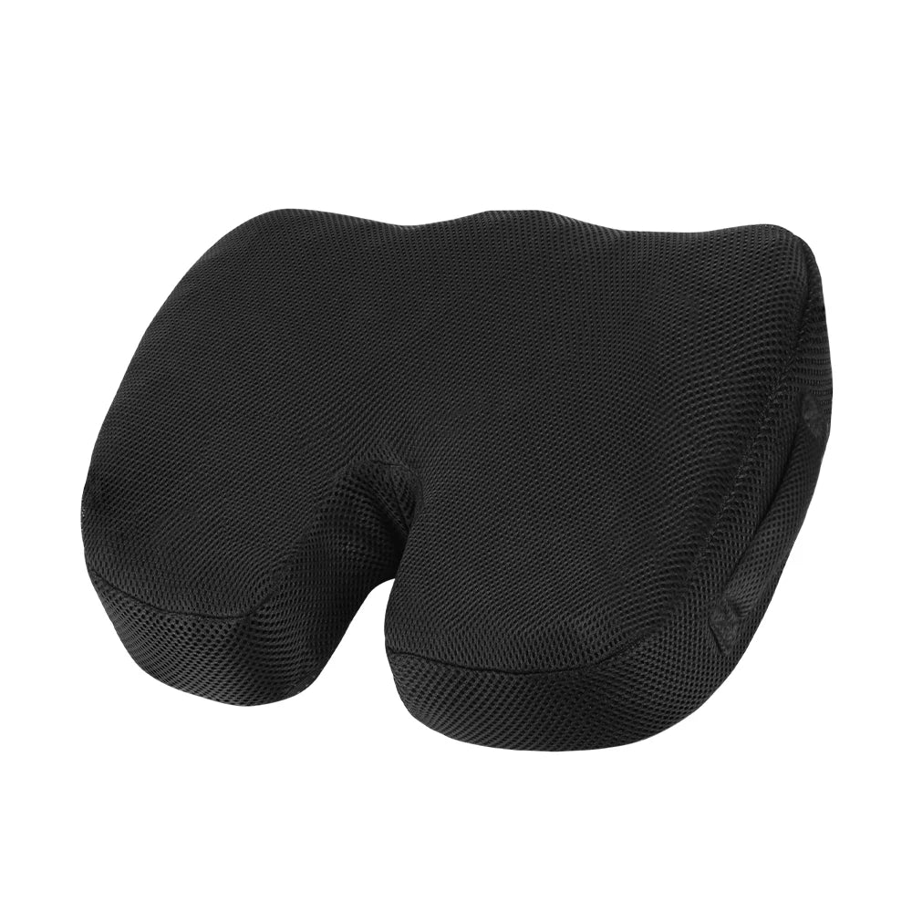 Bequemes, atmungsaktives Sitzkissen, U-förmiges Design, Wellenförmiges Schwamm-Massagekissen kann Gesäßdruck und Steißbeinschmerzen lindern.