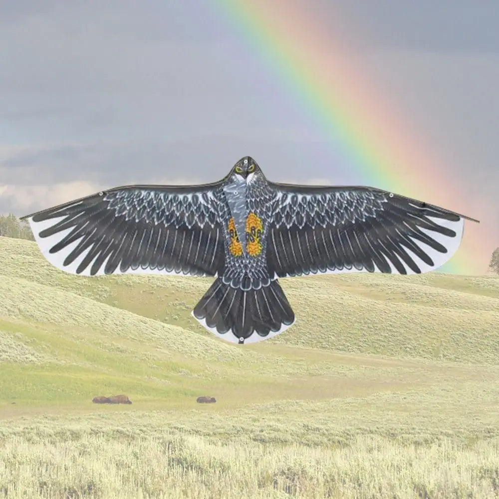 1,1 m Adler Drachen mit 30 Meter Drachen Linie großen Adler fliegen Vogel Drachen Kinder Geschenk Familien reisen Garten Outdoor Sport DIY Spielzeug
