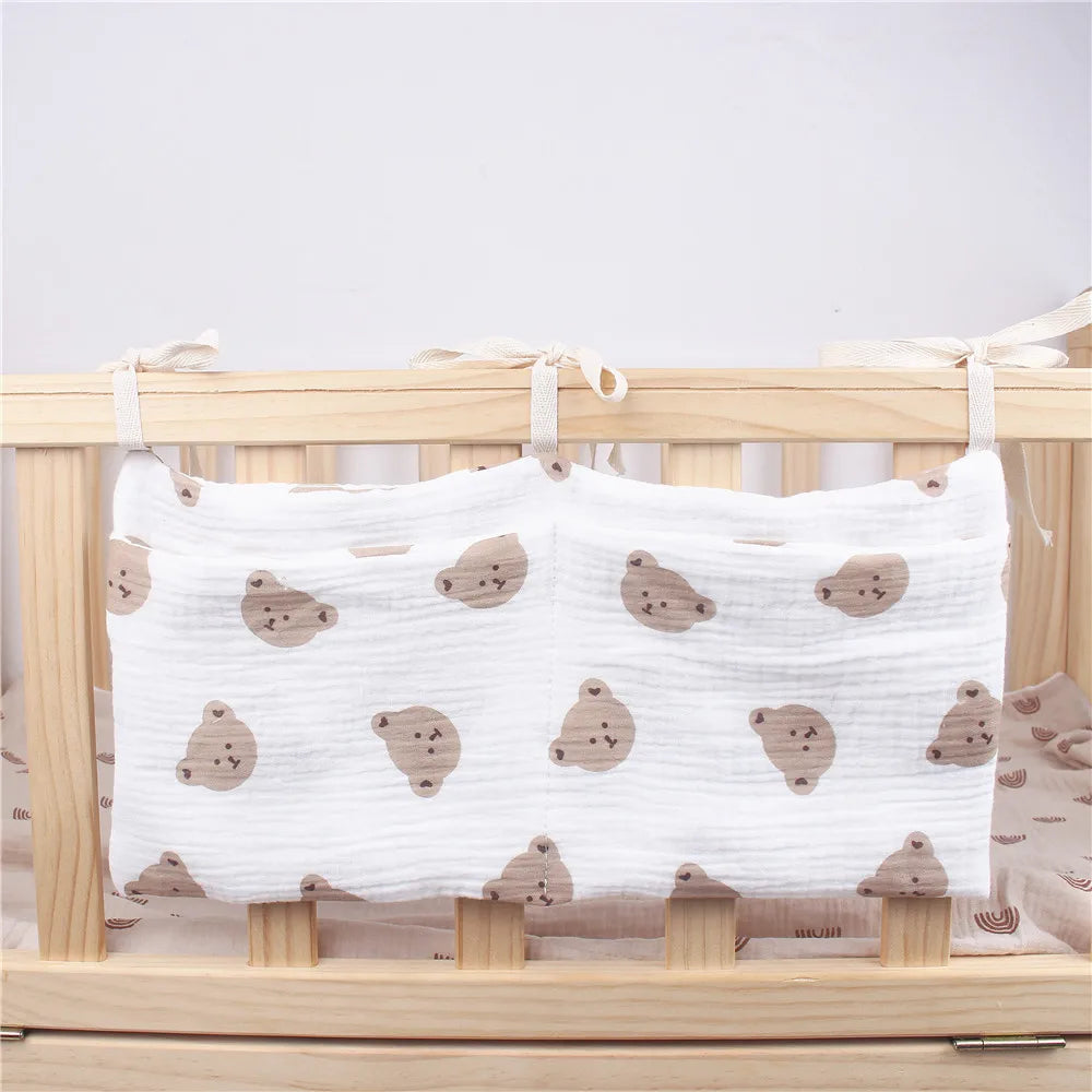 Baby Stuff Organizer Nursery Storage Bag Multifunctional Newborn Bed Bag for Children's Bedding Diaper Bag Stroller Organizer