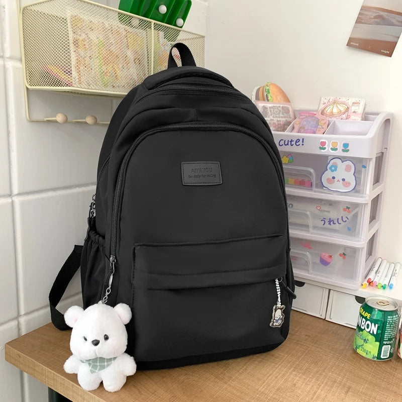 Trendy Waterproof School Backpack
