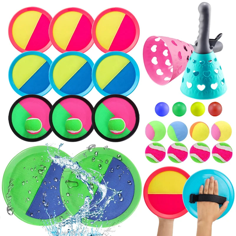 Kinder Sport Spielzeug Werfen & Fangen Ball Klebrige Bälle Sommer Outdoor Strand Spielzeug Multiplayer Spiel eltern-kind-Interaktion Geschenke TMZ
