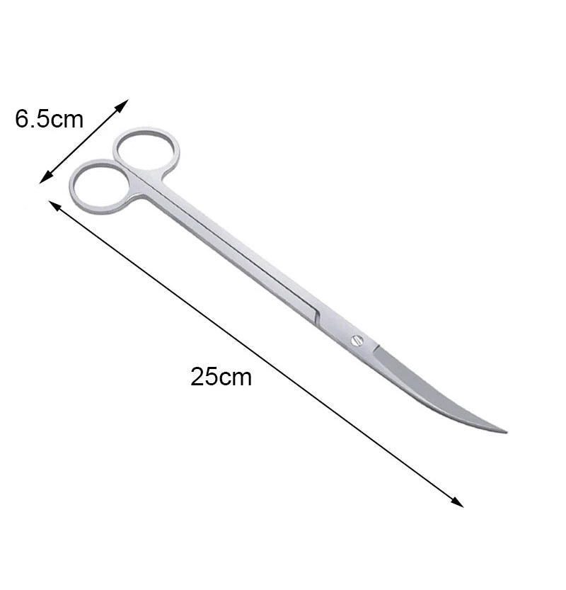 Aquarium Schere Werkzeuge Aquarium Pinzette Pflanzen Welle Schere Gras Edelstahl Reinigung Werkzeuge Lagerung Halter Aquarium Zubehör