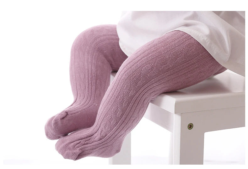 Nette Baby Mädchen Stricken Strumpfhosen Frühling Herbst Winter Kleinkind Baumwolle Strumpf Atmungsaktive Strumpfhosen Für 0-8Years Jungen Mädchen