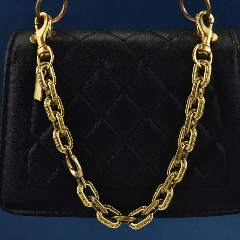 Ästhetische Taschenkette Y2K Luxus Mode Metall Taschenanhänger Trendige Handtaschendekoration für Frauen Mädchen ParqueCC88
