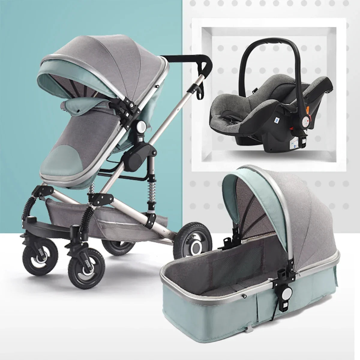 VIP-Kinderwagen 3-in-1-Dropshipping Unternehmen Großhandel VIP-Händler Mehrere Modelle, 739/V9/530D/Belecoo X8/906