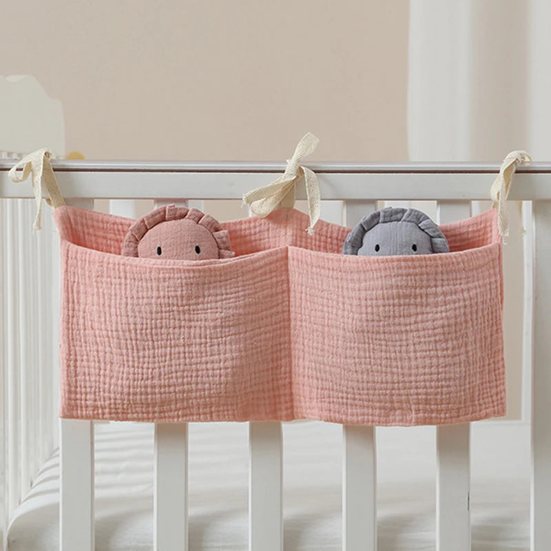 Baby Stuff Organizer Nursery Storage Bag Multifunctional Newborn Bed Bag for Children's Bedding Diaper Bag Stroller Organizer