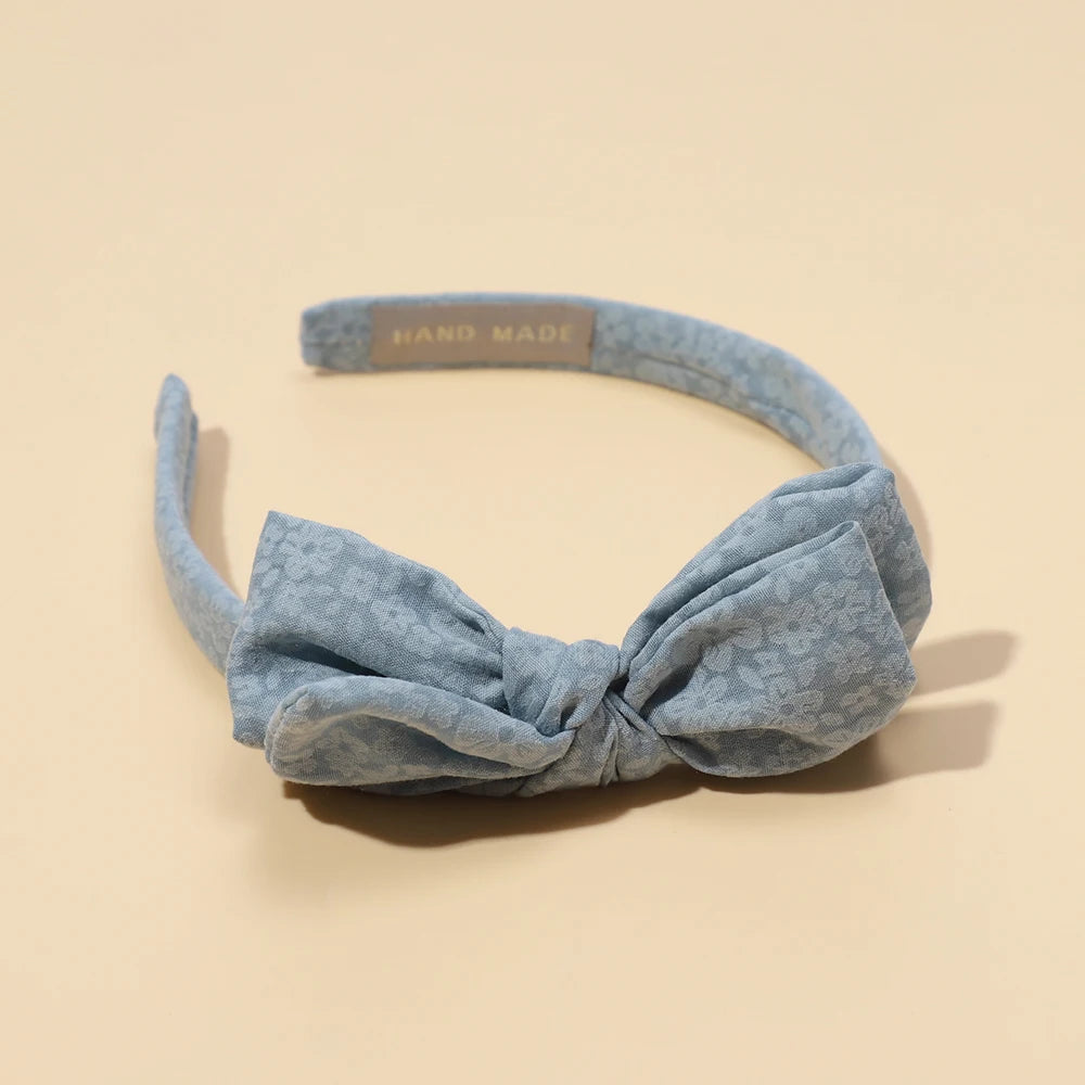 Kids Printed Bow Headband