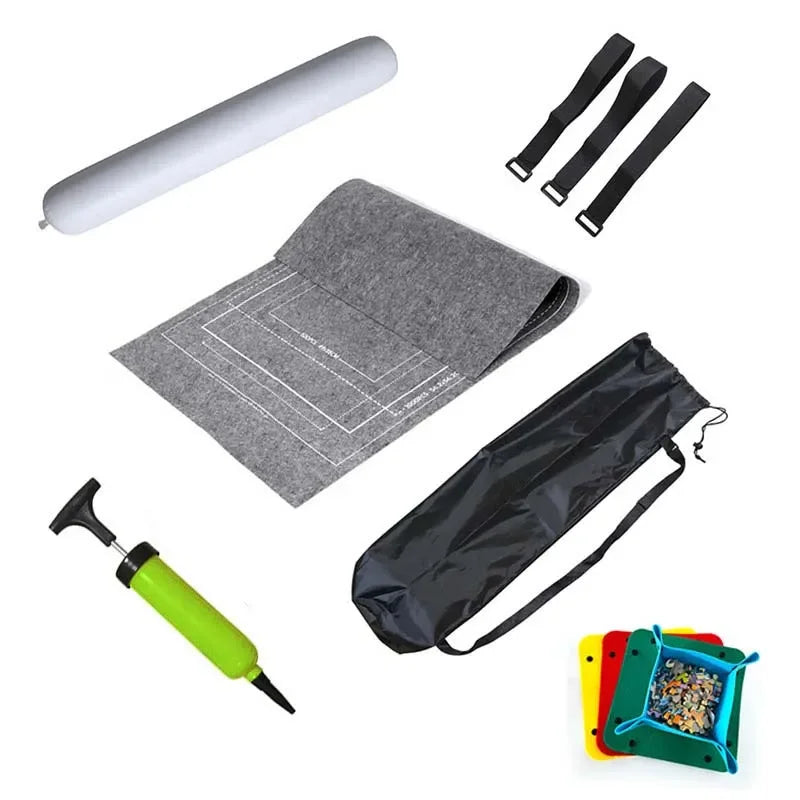 Professionelle Puzzle-Rollmatte, Decke, Filzmatte, bis zu 1500/2000/3000 Teile, Zubehör, Puzzle, tragbare Reise-Aufbewahrungstasche